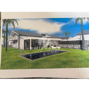 Villa con giardino in nuova costruzione
